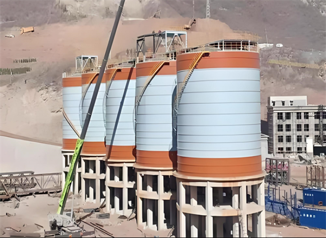 华亭高架钢板仓