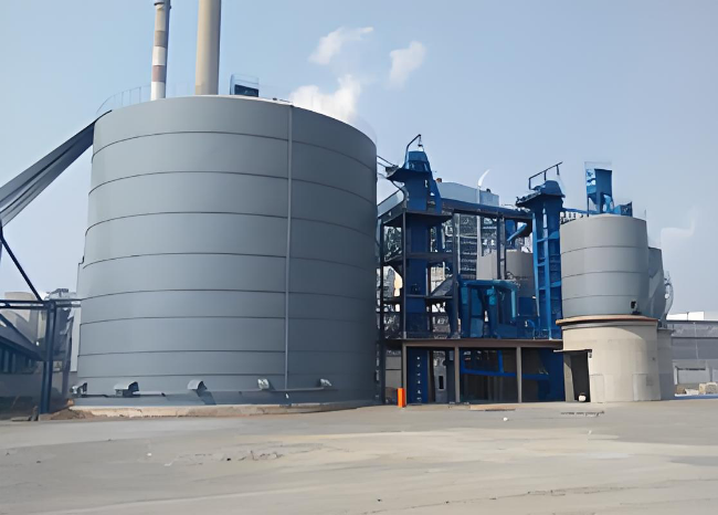 华亭1万吨钢板仓